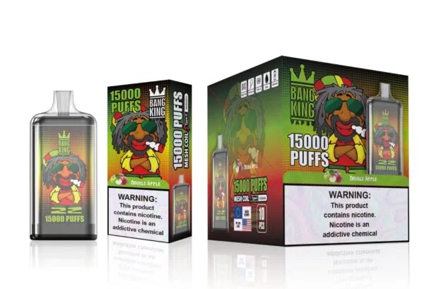 Bang King 15000 Puffs 0% 2% 3% 5% Nikotin genopladelig engangsvape Engros - BookVape - 2