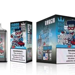Bang King 15000 Puffs 0% 2% 3% 5% Nikotin genopladelig engangsvape Engros - BookVape - 23