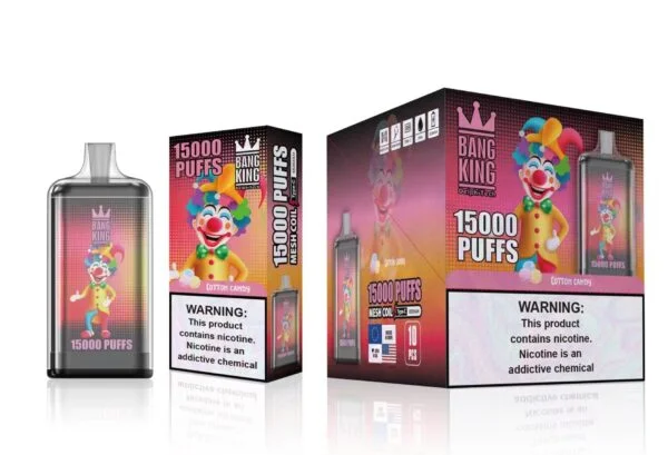 Bang King 15000 Puffs 0% 2% 3% 5% Nikotin genopladelig engangsvape Engros - BookVape - 4
