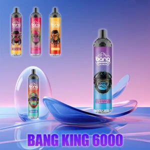 Bang King 6000 Puffs 0% 2% 3% 5% Nikotin Eldobható Pod Vape Nagyker