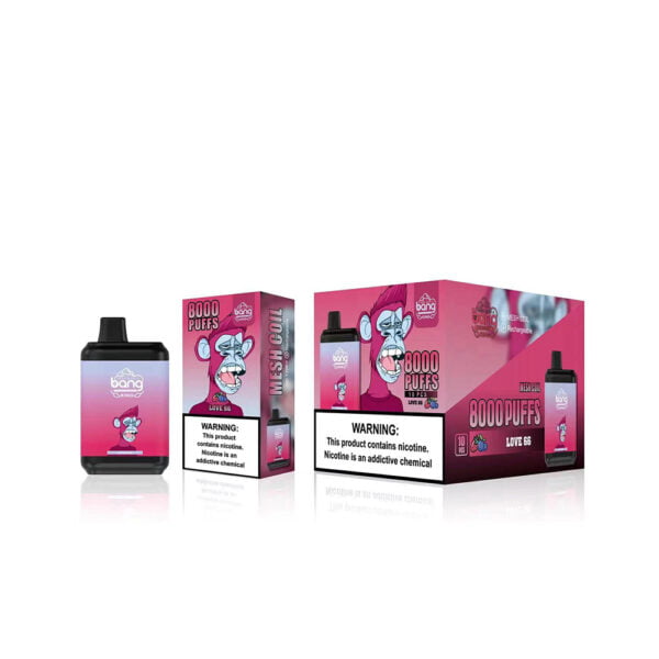 Bang King 8000 Puffs 0% 2% 3% 5% Nikotynowy jednorazowy Vape Hurt - BookVape - 16
