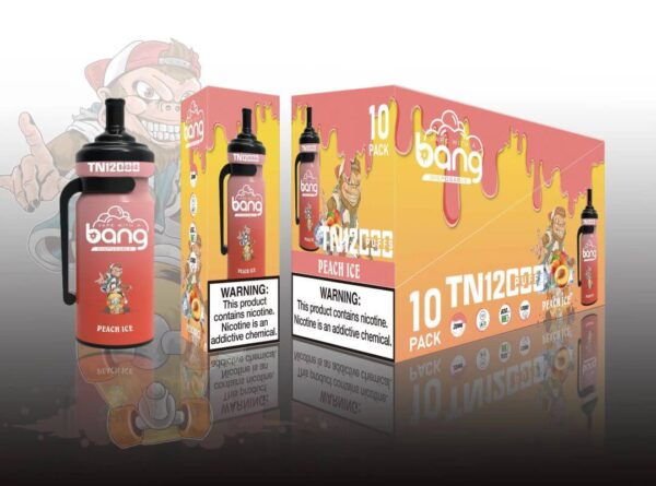 Bang Tn 12000 Puffs 0% 2% 3% 5% Nicotin Disposable Vape original E Cigarette Wholesale - BookVape - 2
