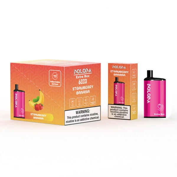DOLODA Extra Box 6000 Puffs 2% 5% Nikotynowy akumulator jednorazowy Vape Hurt - BookVape - 2
