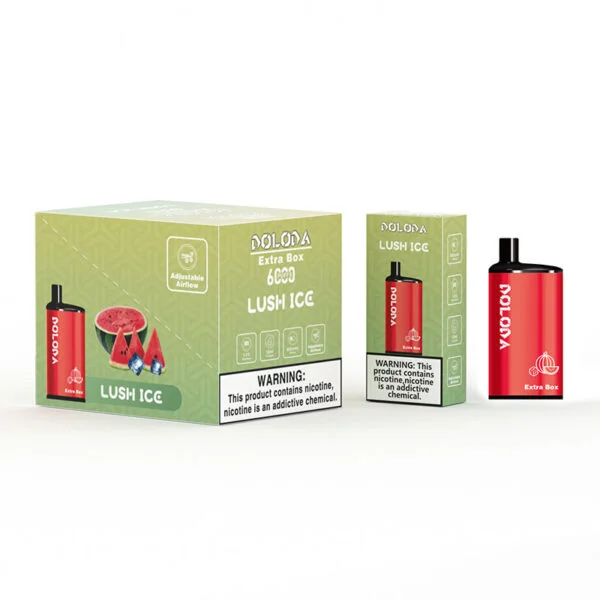 DOLODA Extra Box 6000 Puffs 2% 5% Nikotynowy akumulator jednorazowy Vape Hurt - BookVape - 7