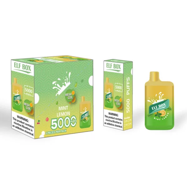 ELF BOX 5000 Puffs 0% 2% 3% 5% Nikotin Einweg-Vape Authentischer E-Zigaretten-Stift Großhandel – BookVape – 20