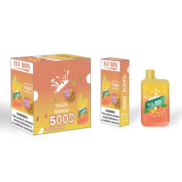ELF BOX 5000 Puffs 0% 2% 3% 5% Nikotin Einweg-Vape Authentischer E-Zigarettenstift Großhandel - BookVape - 21