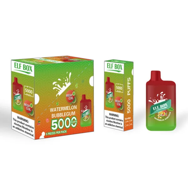 ELF BOX 5000 Puffs 0% 2% 3% 5% Nikotin Einweg-Vape Authentischer E-Zigarettenstift Großhandel - BookVape - 9