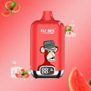 ELF box digital 12000 puffs 0% 2% 3% 5% Nicotine LED display Disposable Vape Wholesale - BookVape - 15