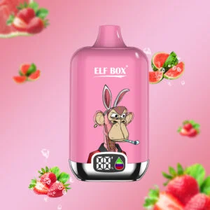 ELF box digital 12000 puffs 0% 2% 3% 5% Nicotine LED display Disposable Vape Wholesale - BookVape - 17