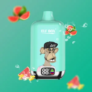 ELF box digital 12000 puffs 0% 2% 3% 5% Nicotine LED display Disposable Vape Wholesale - BookVape - 16