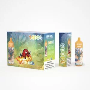 ELF BOX 14000 Puffs 0%/2%/3%/5% Никотиновая перезаряжаемая одноразовая вейп оптом - BookVape - 14