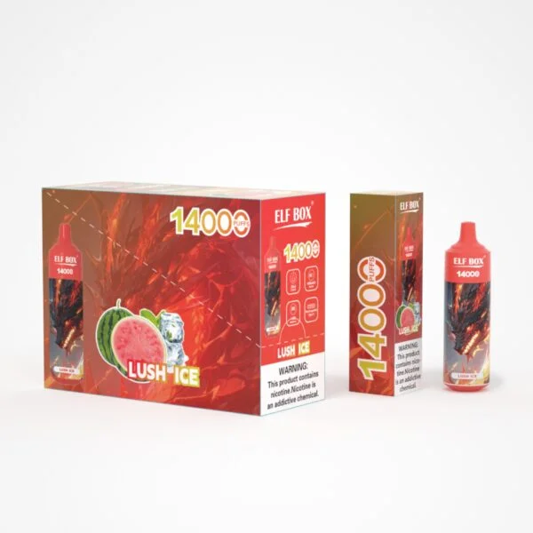 ELF BOX 14000 Puffs 0%/2%/3%/5% Никотиновый перезаряжаемый одноразовый вейп оптом - BookVape - 5