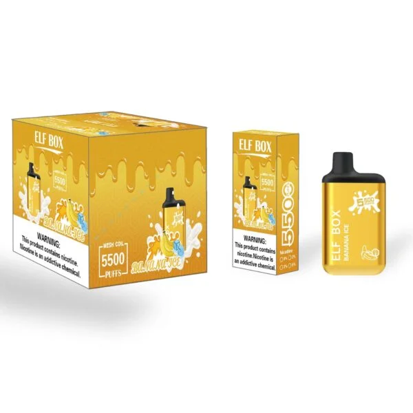 ELF BOX 5500 Vape de unică folosință 5500 Puff-uri pix autentic pentru țigări electronice - BookVape - 7