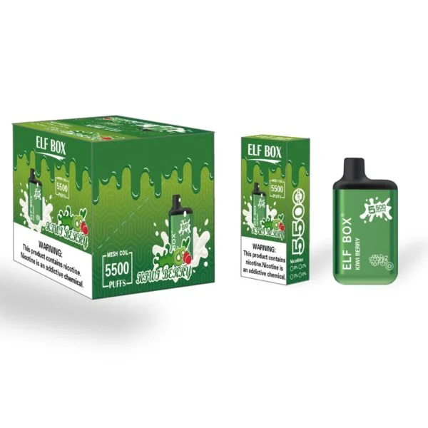 ELF BOX 5500 Vape de unică folosință 5500 Puff-uri pix autentic pentru țigări electronice - BookVape - 6
