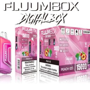 FluuM Digital Box TN 15000 Rookwolken 0% 2% 3% 5% Nicotine Oplaadbare Wegwerp Vape Pen Pods E-sigaretten Groothandel - BookVape - 15