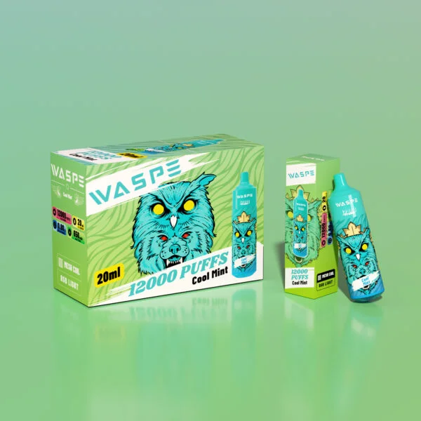 WASPE 12000 PUFFS 0% 2% 3% 5% Nikotin disponibel Vape grossist - BookVape - 14