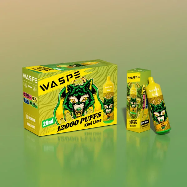 WASPE 12000 PUFFS 0% 2% 3% 5% Nikotin disponibel Vape grossist - BookVape - 3