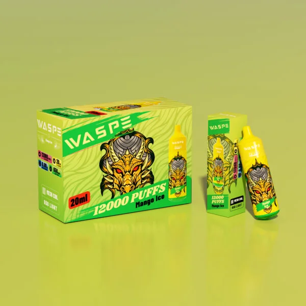 WASPE 12000 PUFFS 0% 2% 3% 5% Nikotin engångsvape grossist - BookVape - 4