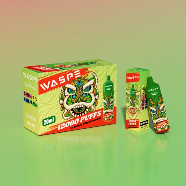 WASPE 12000 PUFFS 0% 2% 3% 5% Nikotin disponibel Vape grossist - BookVape - 8