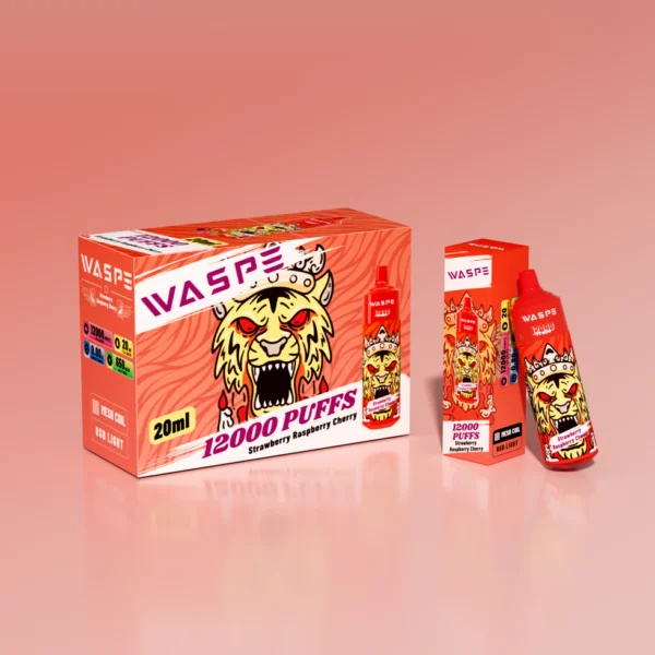WASPE 12000 PUFFS 0% 2% 3% 5% Nikotin disponibel Vape grossist - BookVape - 9