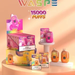 Venta al por mayor disponible de Vape de la nicotina de la caja 0% 2% 3% 5% de WASPE 15000 SOPLOS Digital
