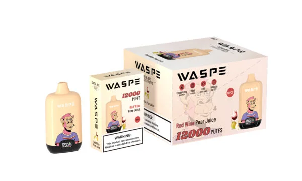 WASPE 12000 PUFFS Digital Box 0% 2% 3% 5% Nikotin Einweg-Vape Großhandel - BookVape - 5