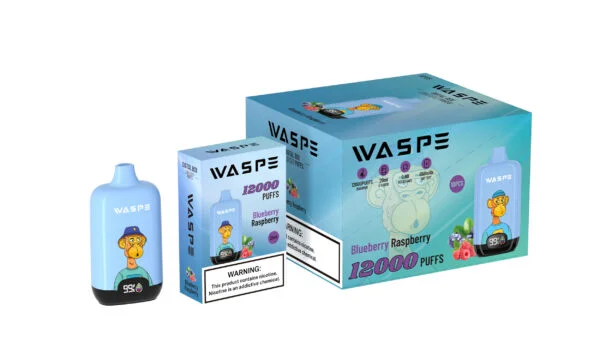 WASPE 12000 PUFFS Digital Box 0% 2% 3% 5% Nikotin Einweg Vape Großhandel - BookVape - 8