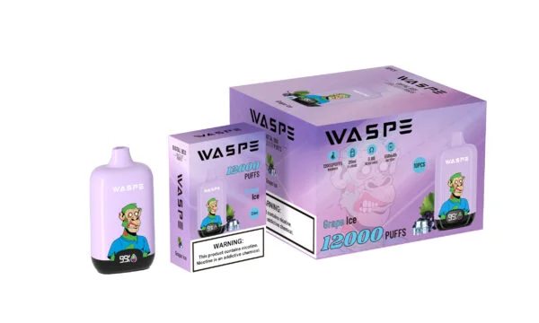 WASPE 12000 PUFFS Digital Box 0% 2% 3% 5% Nikotin Einweg-Vape Großhandel - BookVape - 9