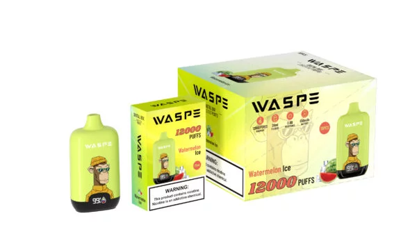 WASPE 12000 PUFFS Digital Box 0% 2% 3% 5% Nikotin Einweg-Vape Großhandel - BookVape - 10