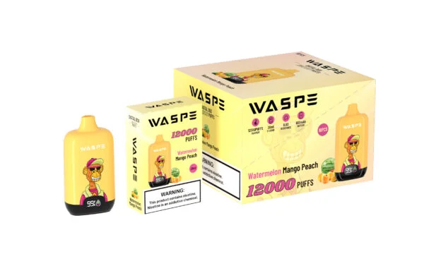 WASPE 12000 PUFFS Digital Box 0% 2% 3% 5% Nikotin Einweg-Vape Großhandel - BookVape - 11
