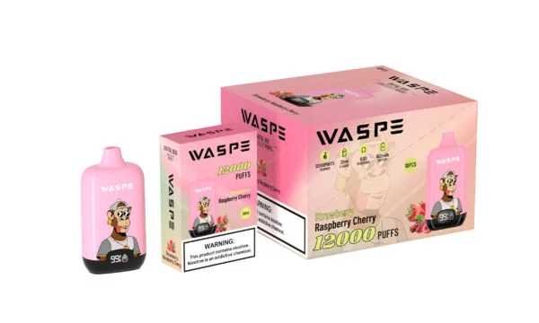 WASPE 12000 PUFFS Digital Box 0% 2% 3% 5% Nikotin Einweg-Vape Großhandel - BookVape - 2