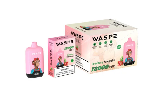 WASPE 12000 PUFFS Digital Box 0% 2% 3% 5% Nikotin Einweg-Vape Großhandel - BookVape - 4