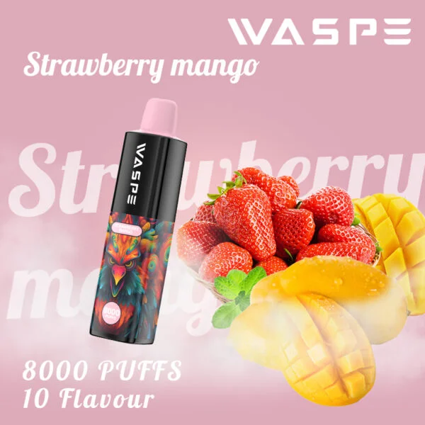 WASPE 8000 PUFFS 0% 2% 3% 5% Vente en gros de vape jetable à la nicotine - BookVape - 10