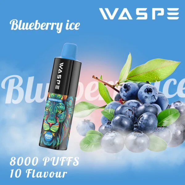 WASPE 8000 PUFFS 0% 2% 3% 5% Vente en gros de vape jetable à la nicotine - BookVape - 3