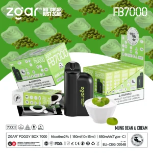 ZGAR FOGGY BOX 7000 Puffs 2% Nicotină reîncărcabilă de unică folosință Vape cu ridicata - BookVape - 22