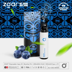 ZGAR ZG25 3000 trekjes 5% oplaadbare nicotine wegwerppod groothandel