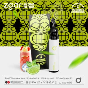 ZGAR ZG25 3000 Puffs 5% Никотиновая перезаряжаемая одноразовая капсула оптом - BookVape - 23