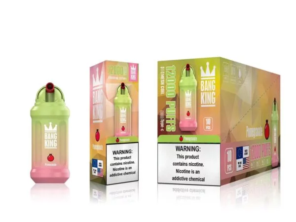 Bang King 12000 Puffs 0% 2% 3% 5% Nikotynowy akumulator jednorazowy Vape Hurt - BookVape - 16