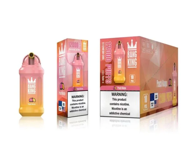 Bang King 12000 Puffs 0% 2% 3% 5% Nikotynowy akumulator jednorazowy Vape Hurt - BookVape - 17