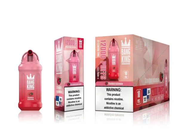 Bang King 12000 Puffs 0% 2% 3% 5% Nikotynowy akumulator jednorazowy Vape Hurt - BookVape - 20