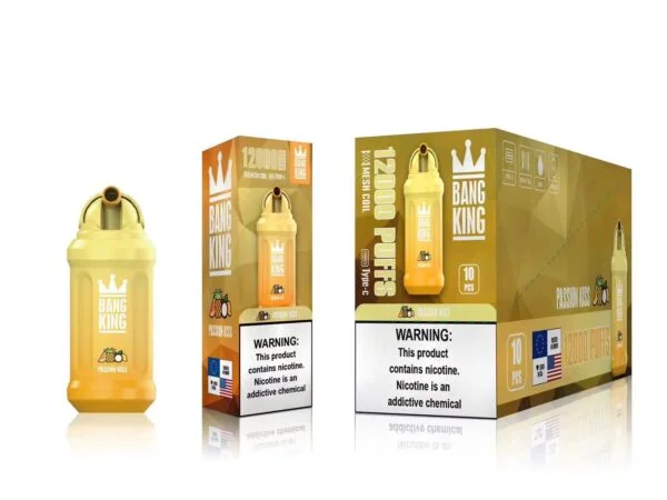 Bang King 12000 Puffs 0% 2% 3% 5% Nikotynowy akumulator jednorazowy Vape Hurt - BookVape - 7