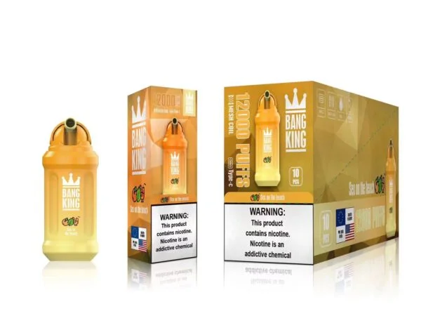 Bang King 12000 Puffs 0% 2% 3% 5% Nikotynowy akumulator jednorazowy Vape Hurt - BookVape - 8