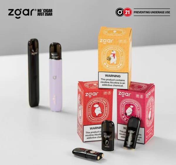 Zgar Vape AZ Pod 6.0 2% Nikotin 1x Pod Großhandel - BookVape - 1