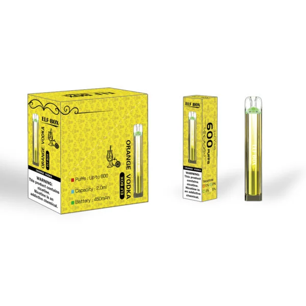 ELF BOX 600 Puffs 2% Nicotine Disposable Vape Pen Wholesale - BookVape - 6