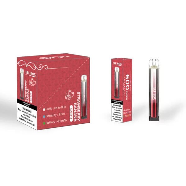 ELF BOX 600 Puffs 2% Nicotine Disposable Vape Pen Wholesale - BookVape - 5
