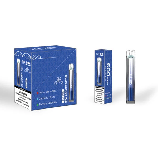 ELF BOX 600 Puffs 2% Nicotine Disposable Vape Pen Wholesale - BookVape - 8