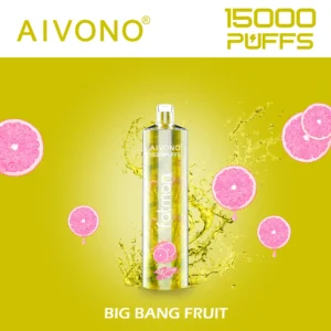 AIVONO FATMAN 15000 Puffs 0% 2% 3% 5% Low Nicotine Rechargeable Disposable Vapes Pen Bulk Buy Wholesale - BookVape - 13