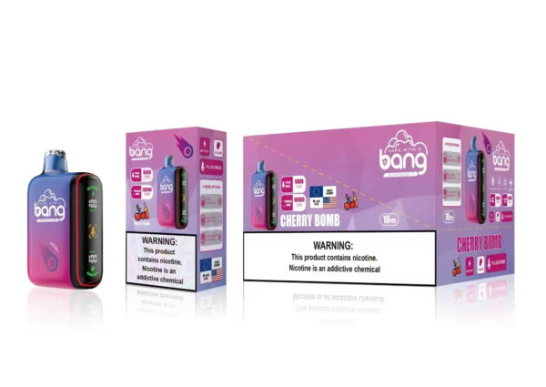 Bang 18000 Puffs Caixa Digital de Malha Dupla 0% 2% 3% 5% Caneta Vapes Descartáveis ​​Recarregáveis ​​com Baixa Nicotina em Massa Compre no Atacado - BookVape - 12