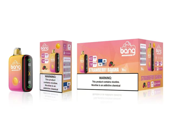 Bang 18000 Puffs Caixa Digital de Malha Dupla 0% 2% 3% 5% Caneta Vapes Descartáveis ​​Recarregáveis ​​com Baixa Nicotina em Massa Compre no Atacado - BookVape - 5