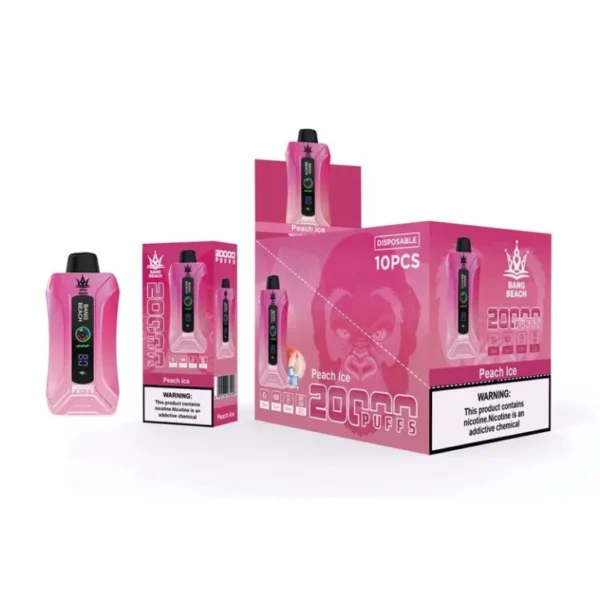 Bang Beach 20000 Puffs 0% 2% 3% 5% Nikotynowy akumulatorowy jednorazowy długopis Vapes Kup hurtowo - BookVape - 8